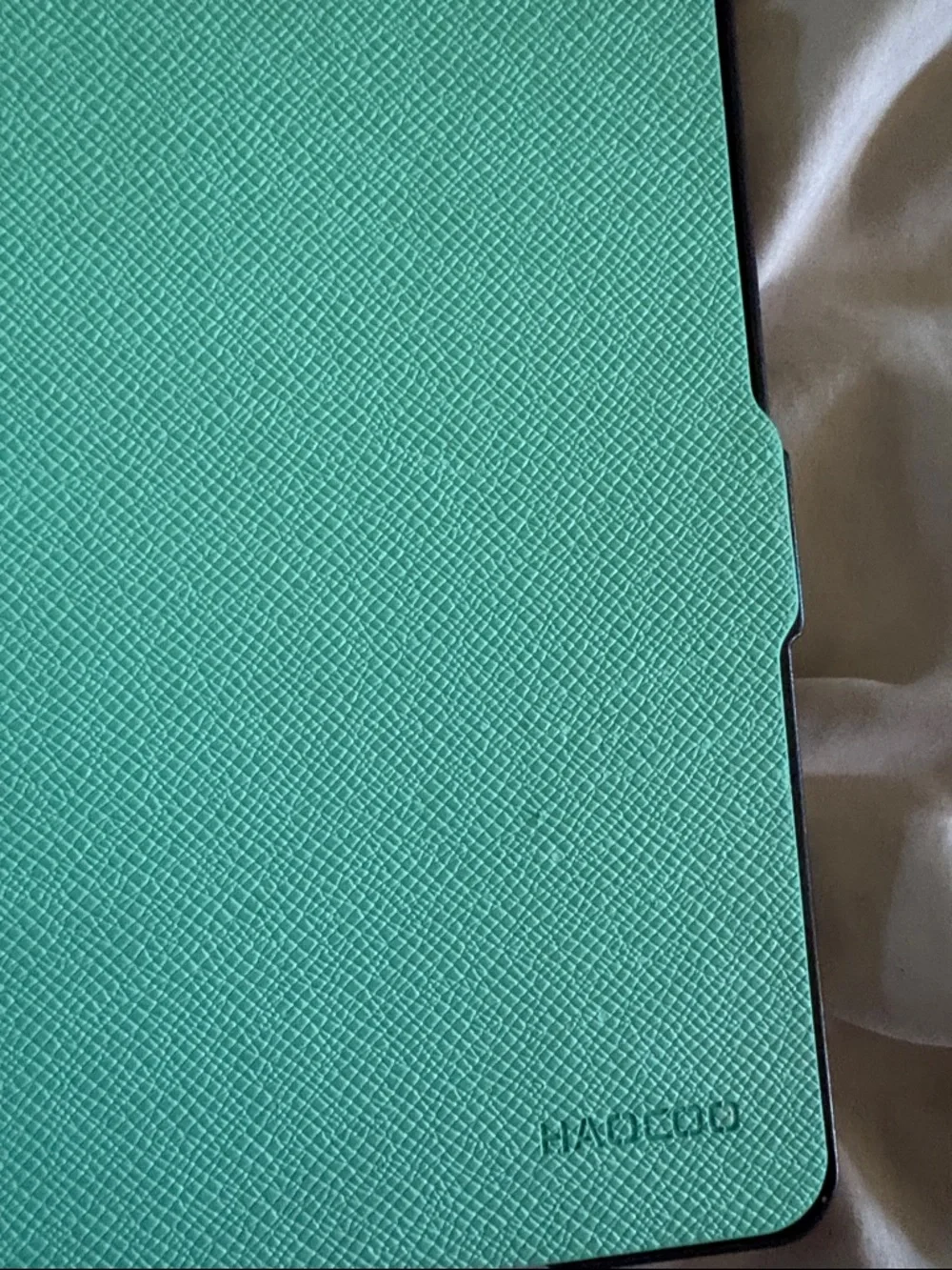 Mint Green Kindle Cover — Slim Protective Folio